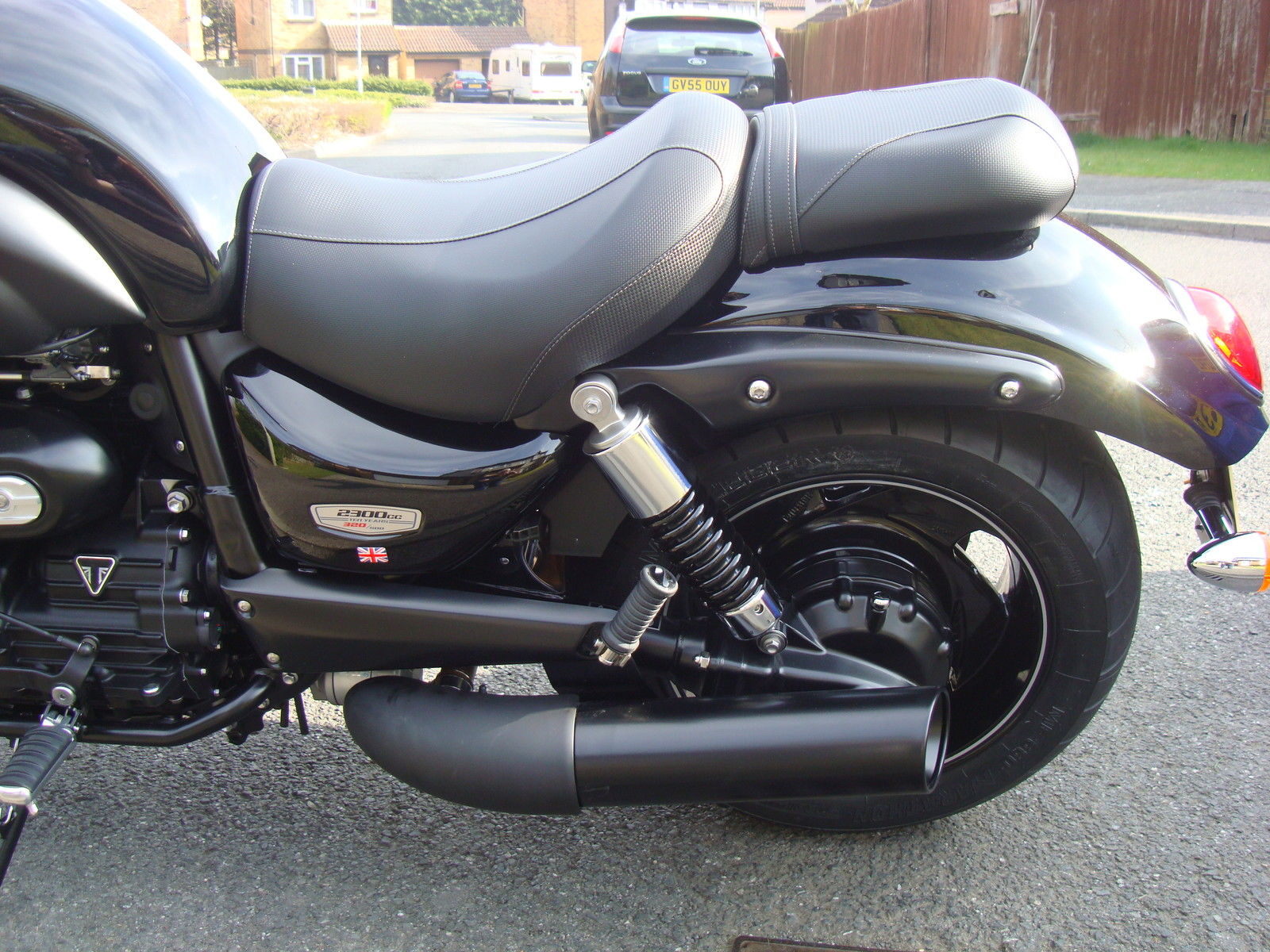 Triumph rocket 3 store outlaw exhaust